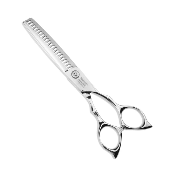 ABOVE PROFESSIONAL SHEARS Blending Shears - Flipper 21TT No-Line Dual Tooth 6in C16-6021DUAL