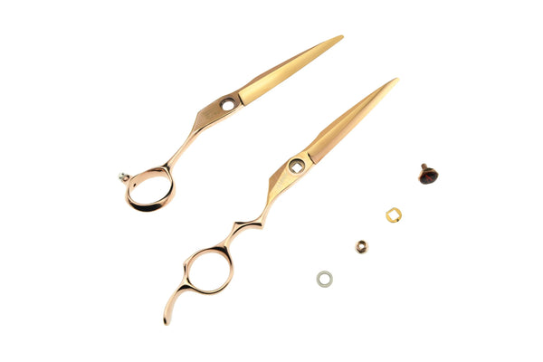 ABOVE PROFESSIONAL SHEARS Cutting Shears - Ergo Rosegold 5.5in C10-550RG