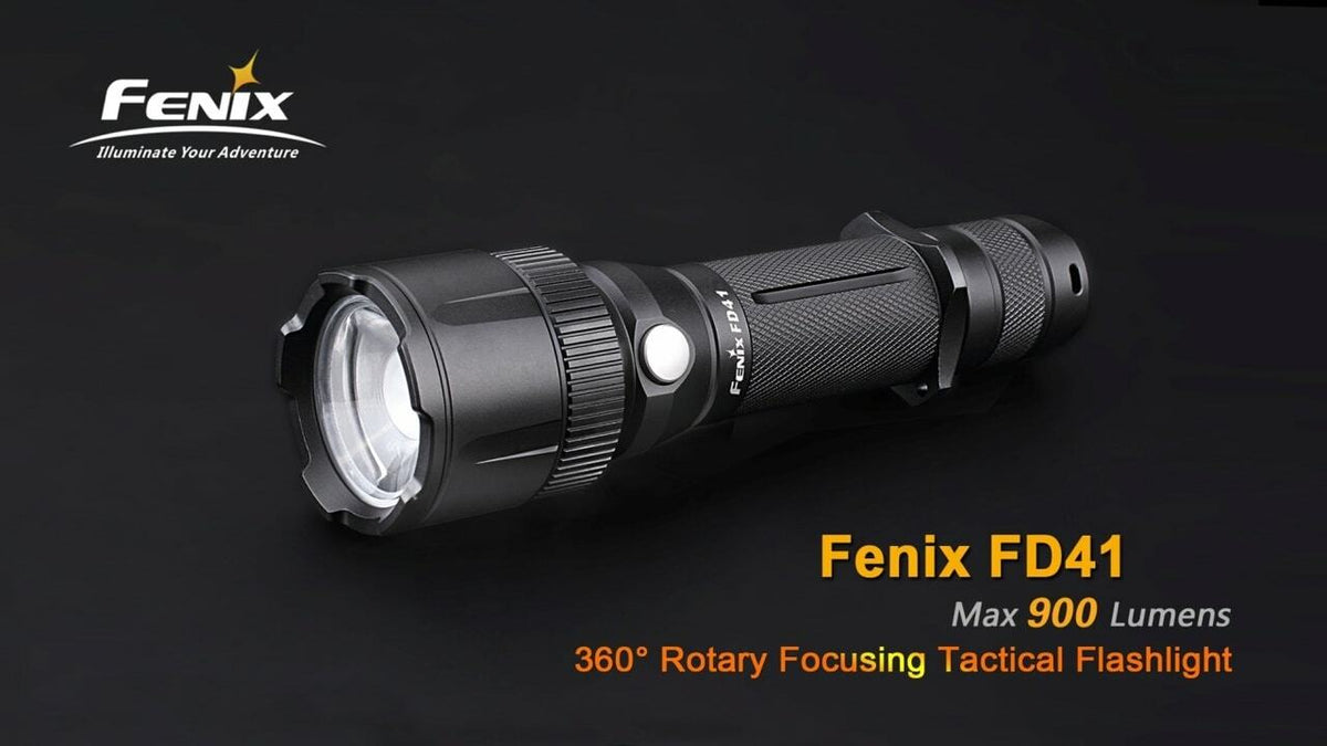 FENIX FD41 Focus Flashlight FD41HIBK – ROSS CUTLERY