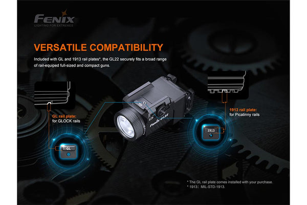 FENIX Tactical Light with Red Laser GL22