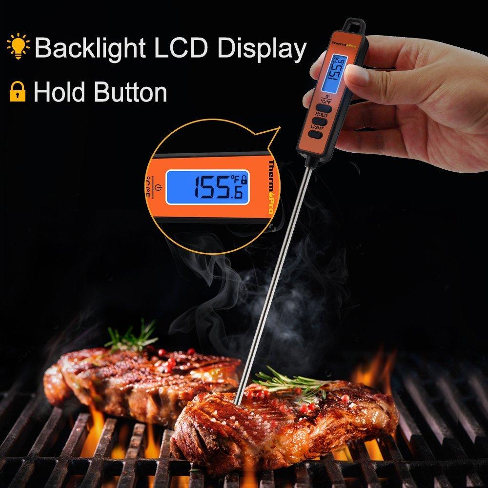 Digital Cooking Meat Thermometer Instant Read Food Steak Oven