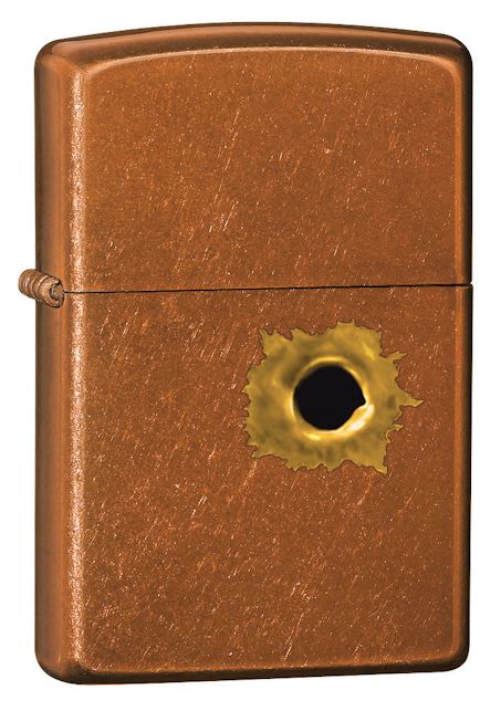 ZIPPO Lighter Bullet Hole 24717 – ROSS CUTLERY