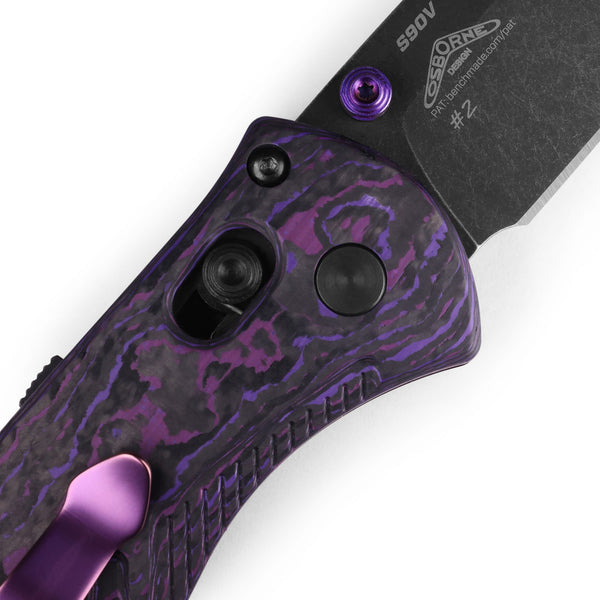 BENCHMADE Mini Barrage® | Purple Haze | Drop-Point 585BK-251