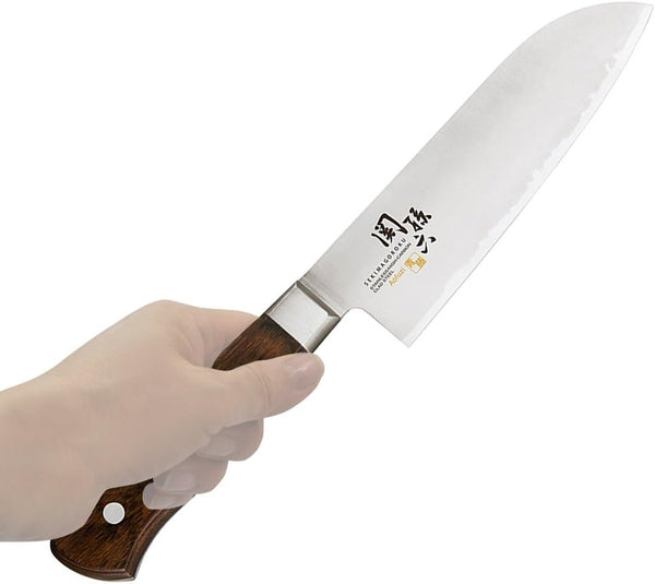 KAI SEKI Magoroku Small Santoku Knife 145mm AE5138