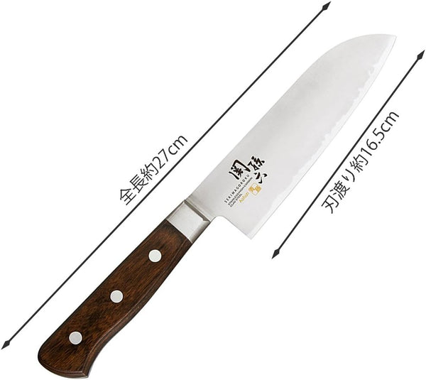KAI SEKI Magoroku Small Santoku Knife 145mm AE5138