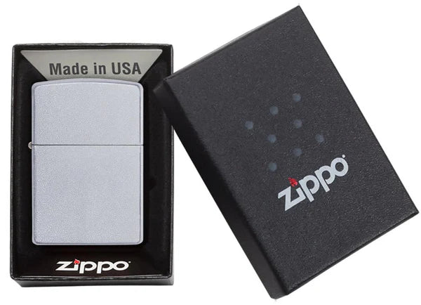 ZIPPO Classic Satin Chrome 205