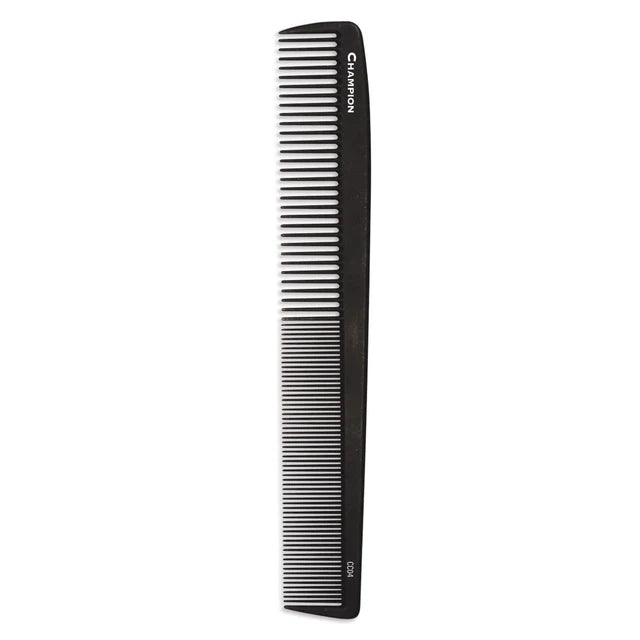 CHAMPION Cutting Comb - Carbon 7.25in CC04
