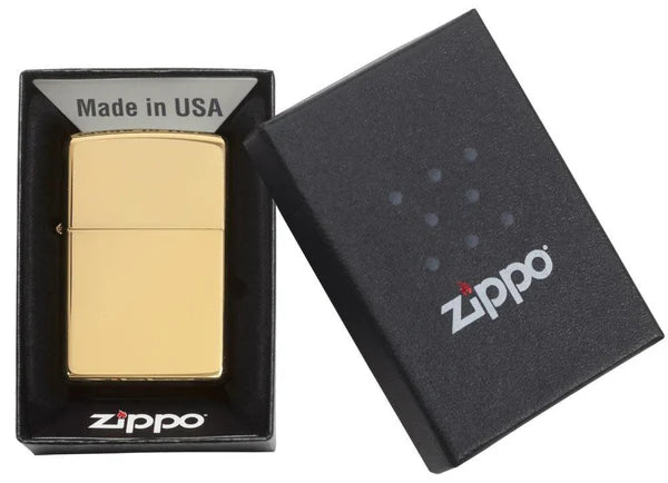 ZIPPO Classic High Polish Brass 254B