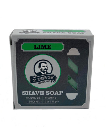 COL CONK Lime Shave Soap 2oz 122