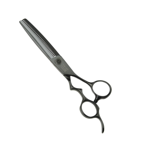 ABOVE PROFESSIONAL SHEARS Ergo 35T Thinning Black No-Line Blender Shears 6.0in C10-6035BK