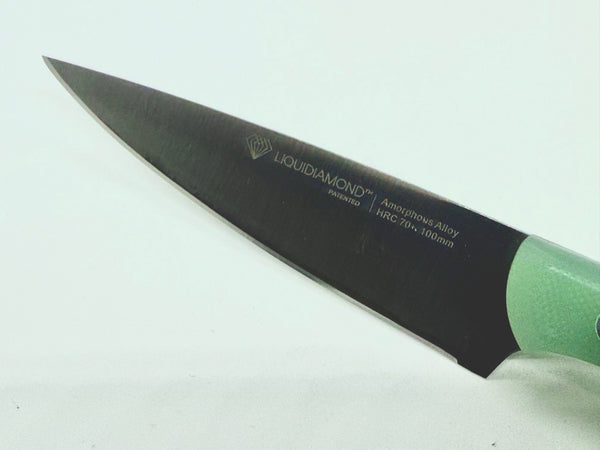 LIQUIDIAMOND Edge Series Paring Knife - Green 4in LDE400G