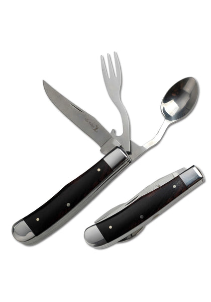 ELK RIDGE Multi-Function Knife, Fork, Spoon and Bottle Opener ER-439W