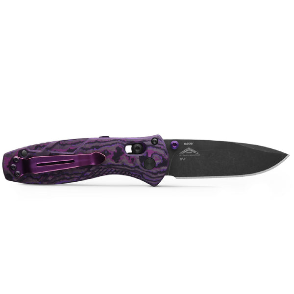 BENCHMADE Mini Barrage® | Purple Haze | Drop-Point 585BK-251