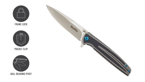 SMITH'S Infima 3.26" Folding Knife 51275