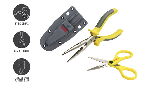 SMITH'S Scissors and Pliers Combo 512697