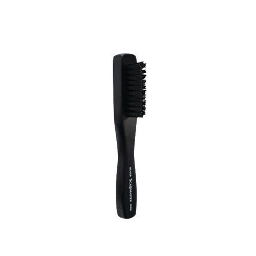 SCALPMASTER Wood Handle Clipper Brush Black SC7015