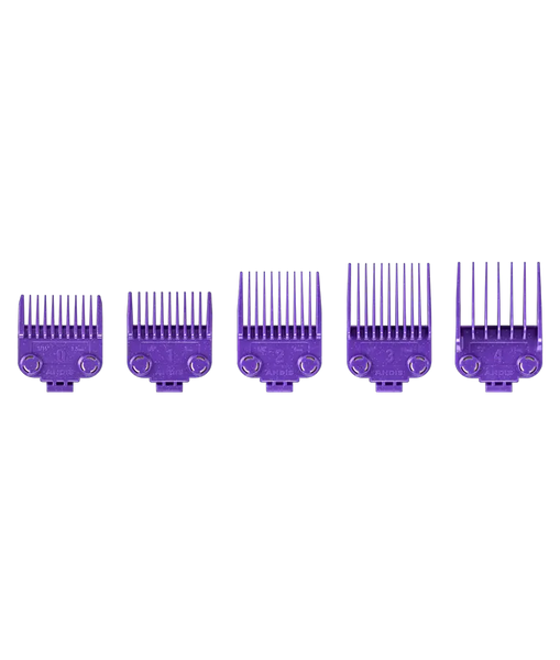 ANDIS Master Dual Magnet Small Comb Set of 5 #0-#4 560997