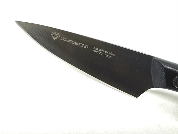 LIQUIDIAMOND Edge Series 3.5" Paring Knife Black LDE350B