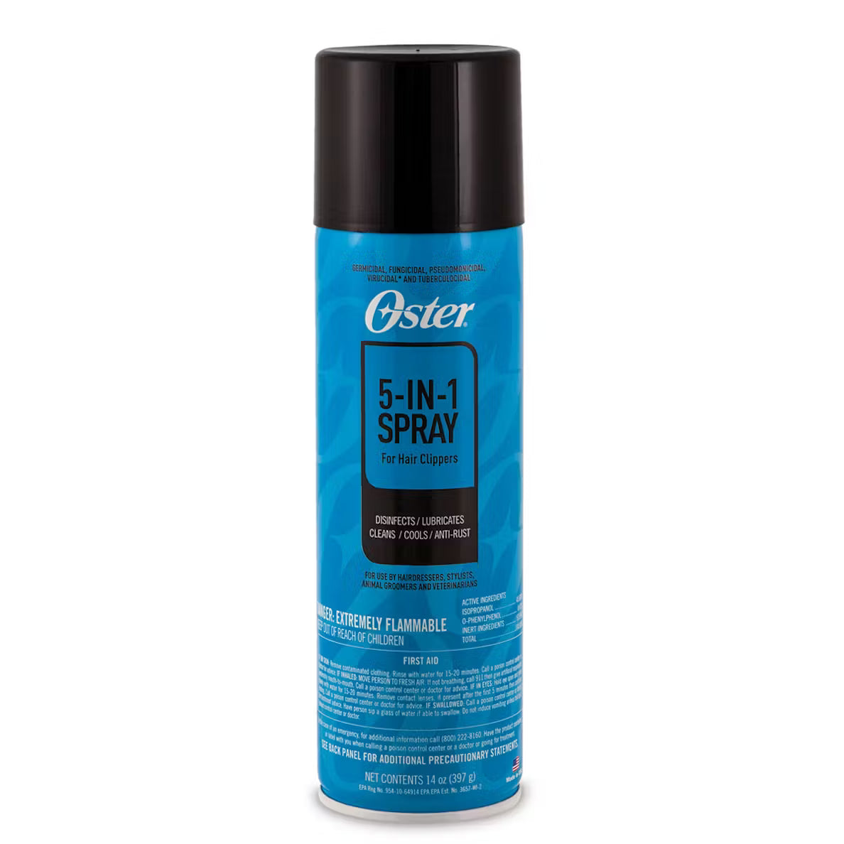 OSTER 5in1 Spray for Clippers 14oz OSTR-14OZ5IN1
