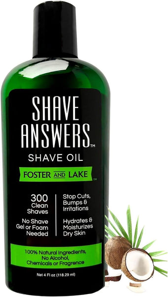 FOSTER & LAKE Shave Oil - Unscented USO