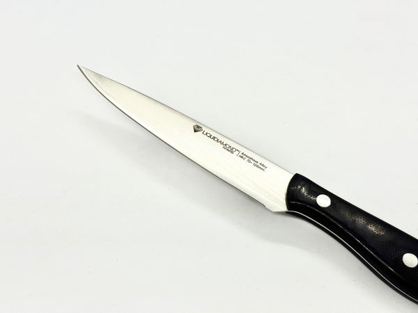 LIQUIDIAMOND Edge Series Petty Knife - Black 6in LDE600PB