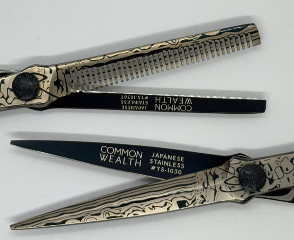 COMMONWEALTH Platinum Collection Japanese Stainless Steel Shears YSS-1030