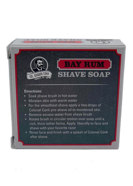 COL CONK Bay Rum Shave Soap 2oz 143