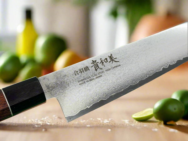 Damascus Clad Steel High Carbon 210mm Gyuto DCHC-210MM