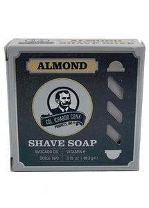 COL CONK Almond Super Bar Shave Soap 3.15oz 158