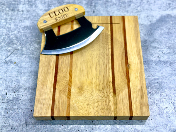 ULOO Uloo Knife with Cutting Board and Sheath ULO-001