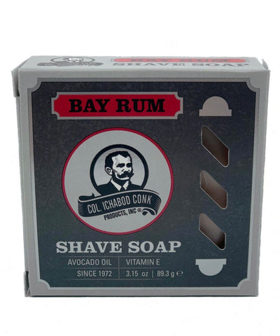 COL CONK Bay Rum Super Bar Shave Soap 3.15oz 145