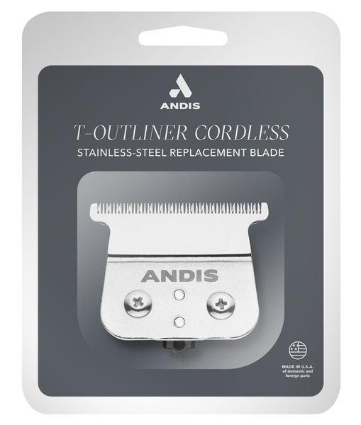 ANDIS T-Outliner Cordless Replacement Blade - Stainless Steel 04575