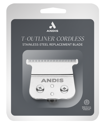 ANDIS T-Outliner Cordless Replacement Blade - Stainless Steel 04575