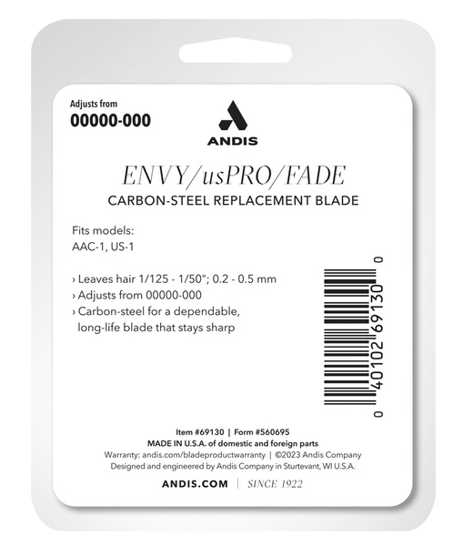 ANDIS ProAlloy Fade Replacement Blade 69130