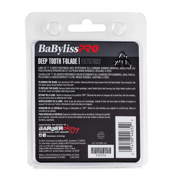 BABYLISS Pro Deep Tooth T-Blade FX707BD2