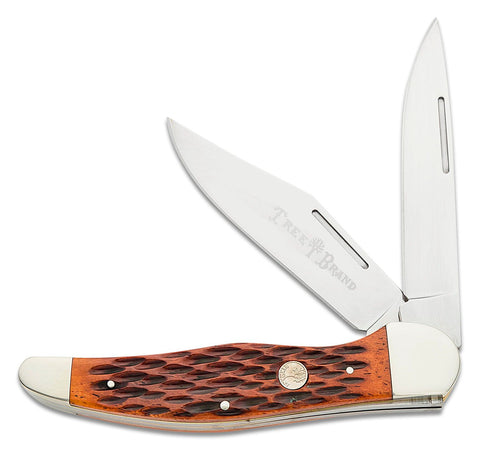 BOKER Traditional Series 2.0 Folding Hunter Jigged Brown Bone 110836