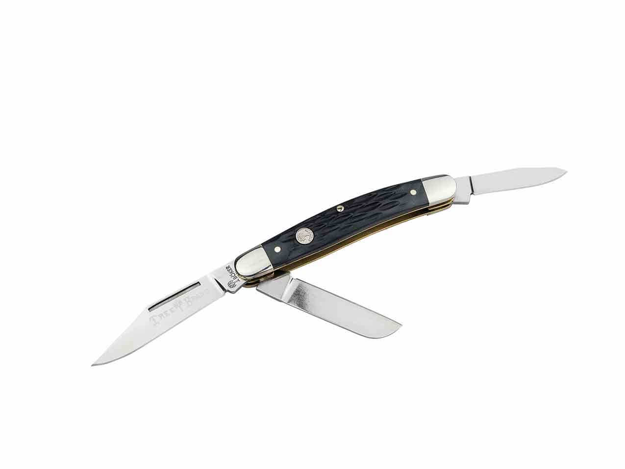 BOKER Traditional Series 2.0 Medium Stockman Jigged Black Bone 110853