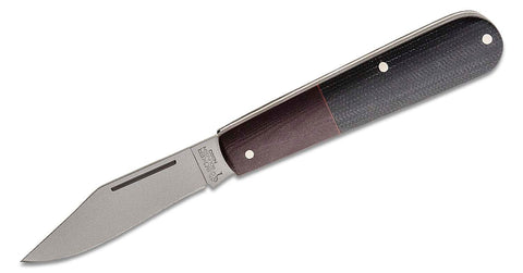 BOKER Manufaktur Barlow Integral Canvas Micarta Black 111943