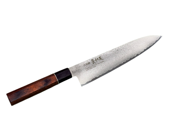 Damascus Clad Steel High Carbon 210mm Gyuto DCHC-210MM