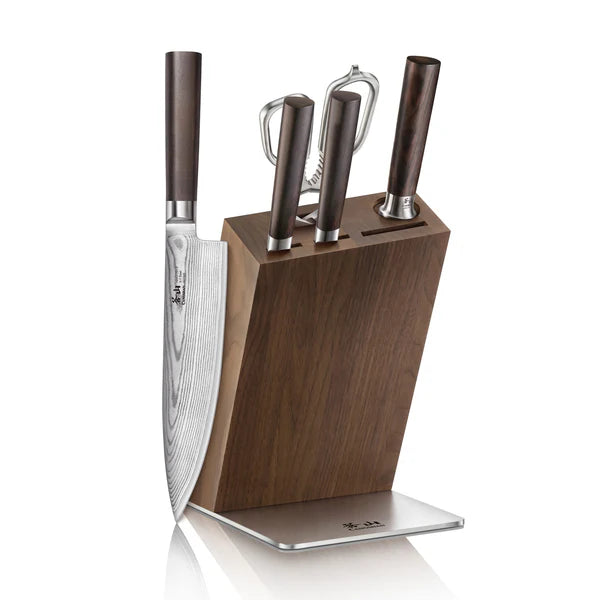 CANGSHAN Haku Series 6-Piece HUA Knife Block Set 501189