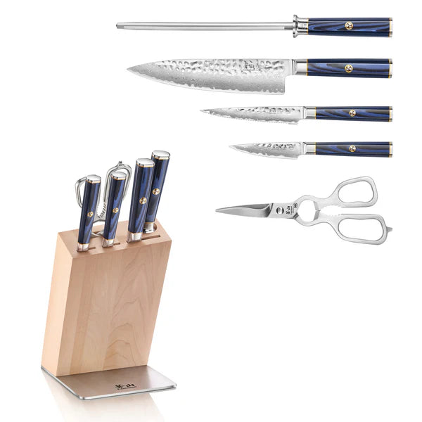CANGSHAN Kita Series 6-Piece HUA Knife Block Set 501547