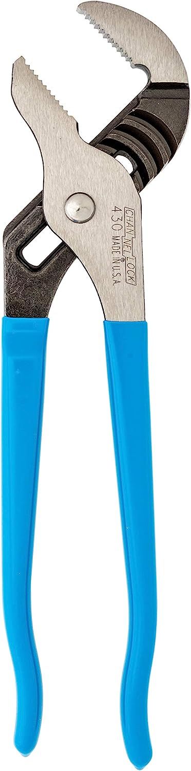 CHANNELLOCK Straight Jaw Tongue & Groove Pliers 430