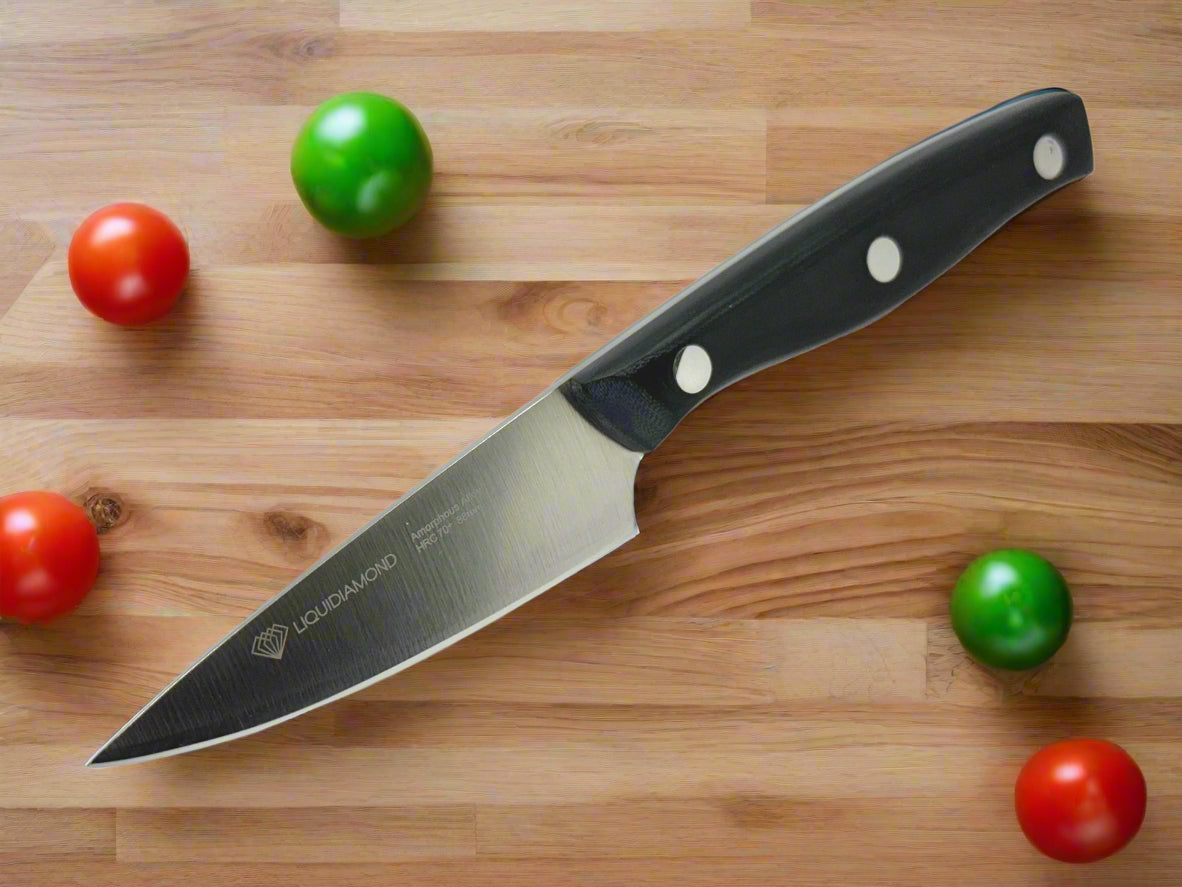 LIQUIDIAMOND Edge Series 3.5" Paring Knife Black LDE350B