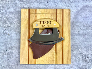 ULOO Uloo Knife with Cutting Board and Sheath ULO-001