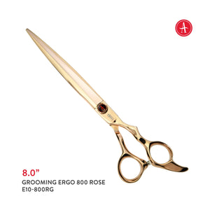 ABOVE PROFESSIONAL SHEARS Elite Pet Grooming Shears Ergo Rose 8in E10-800RG