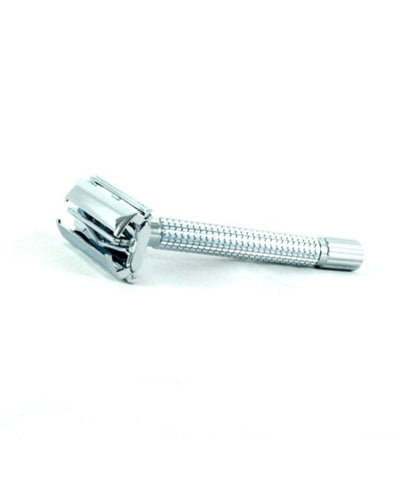 COL CONK Long Handle DE Safety Razor Chrome 933