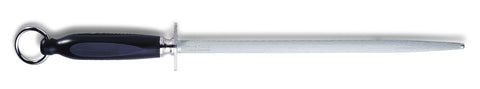 F DICK Butcher Sharpening Steel 10in - Round Regular Cut 7655125