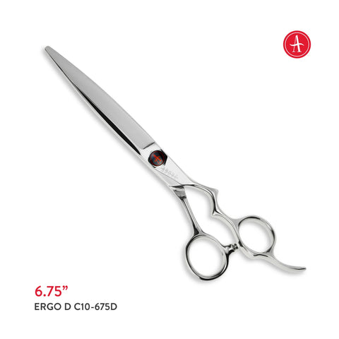 ABOVE PROFESSIONAL SHEARS Ergo D Hair Cutting/Sliding Shears 6.75in C10-675D