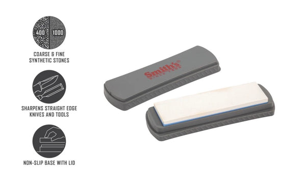 SMITH'S 6” Dualgrit Fine Whetstone 400/1000 51314