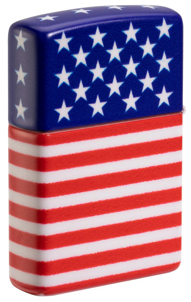 ZIPPO Lighter Star and Strips Design 48700